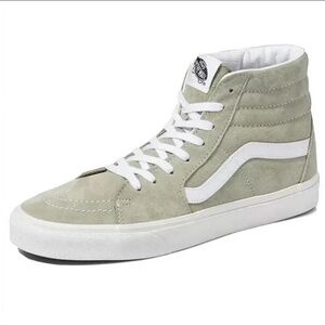 Vans Sk8-Hi Pig Suede Moss Gray Sneakers